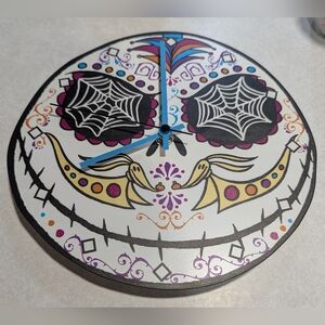Disney Colorful Sugar Skull Wall Clock